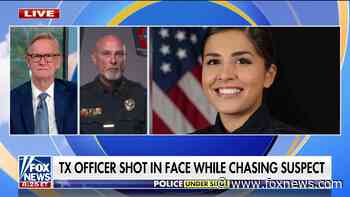 Texas police chief praises officer who chased suspect after being shot in face: 'A benevolent warrior' - Fox News
