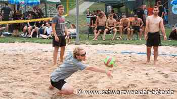 Volleyball Rangendingen - Der Sieger muss bei Turnierleitung antanzen - Schwarzwälder Bote
