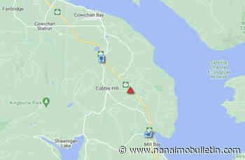 Trans-Canada Highway south lanes closed by crash in Cobble Hill