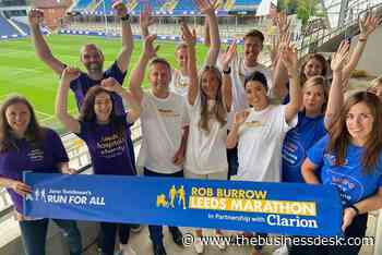Clarion named title sponsor of the Rob Burrow Leeds Marathon | TheBusinessDesk.com - The Business Desk