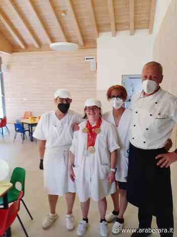 CLUSONE - IL PERSONAGGIO - Dopo 20 anni alla Scuola dell'Infanzia 'Clara Maffei' il saluto ad Angela, ragazza 'speciale', 'regina' della sala da pranzo e medaglia d'oro alle Olimpiadi di Tokyo - Araberara