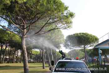 Trattamenti contro proliferazione zanzare 25 - 26 luglio - Comune di Chivasso