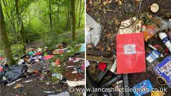 Fury at fly tipping at historic Oswaldtwistle nature reserve