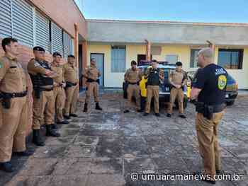 Efetivo da 2ª Cia de Goioerê recebe instrução sobre combate urbano - Umuarama News