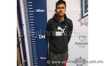 Detienen a presunto ladrón, en Apizaco - El Sol de Tlaxcala