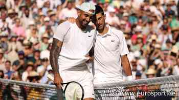 Vielsagender Wortwechsel mit Nick Kyrgios: Hofft Novak Djokovic doch noch auf Start in New York? - Eurosport DE