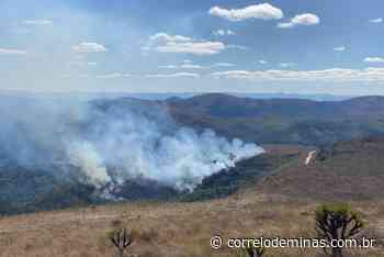De novo: incêndio atinge o Parque Estadual da Serra do Ouro Branco - Correio de Minas