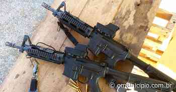 Polícia Militar de Brusque recebe novos equipamentos para as armas do batalhão; conheça - O Município