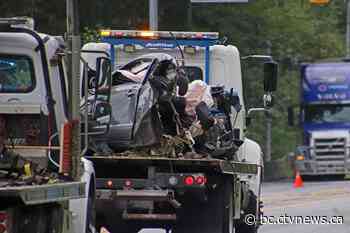 Lougheed Highway crash: 2 dead, 1 airlifted in Maple Ridge | CTV News - CTV News Vancouver