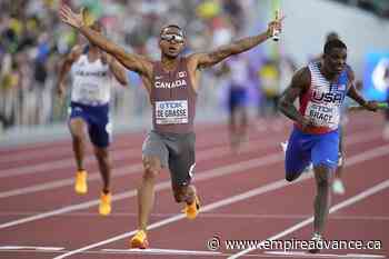 De Grasse, Brown, Blake, LePage withdraw from Commonwealth Games following worlds - Virden Empire Advance