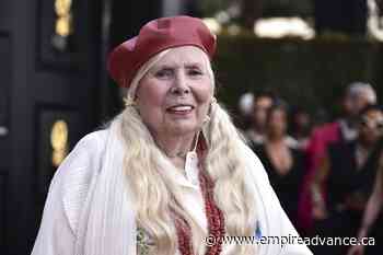 Joni Mitchell, 78, graces stage after nearly 2 decades away - Virden Empire Advance