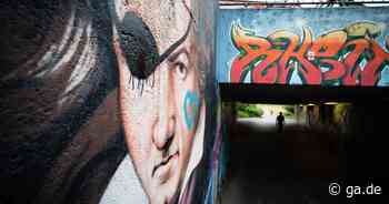 Graffiti in Bonn: Unbekannte zerstören Beethovenporträt - General-Anzeiger Bonn