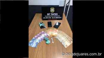 Polícia Civil efetua prisão e apreende drogas, dinheiro e celulares em Tapes - Blog do Juares