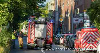Einsatz an der Jülicher Straße: Ein Kurzschluss, ein Gasleck, eine Evakuierung