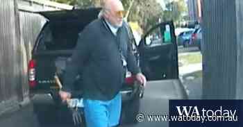 Dash cam footage captures road-rage incident with footy legend - WAtoday