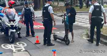 Twee inbeslagnames bij controleactie van elektronische steps | Brussel | hln.be - Het Laatste Nieuws