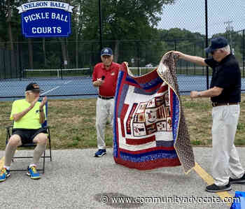 Westborough's Nelson Ball receives a Quilt of Valor - Community Advocate