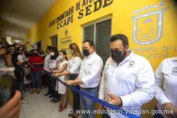 Inauguran Centro Comunitario de Atención a la Primera Infancia en Izamal - Segey