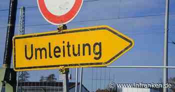 A70 im Kreis Kulmbach am Wochenende gesperrt: Umleitung zwischen Kulmbach/Neudrossenfeld und Thurnau-Ost