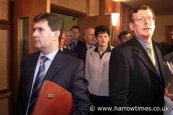 Trimble was titan of unionism despite our differences, says Donaldson - Harrow Times