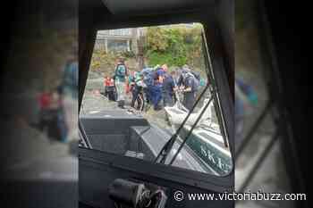 Drowning man located in waters off Sidney saved by quick actions of kayaking couple - Victoria Buzz