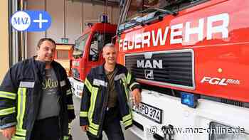 Seddins Feuerwehr feiert Jubiläum - beim Waldbrand bei Beelitz löschte sie mit - Märkische Allgemeine Zeitung