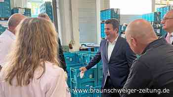 Hubertus Heil besucht Galvanotechnik Kessel in Vechelde