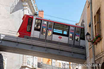 Lyon : le funiculaire qui monte à Fourvière à l'arrêt en ce début de matinée - Lyon Capitale