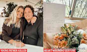 Sean Sutton GoFundMe after Busselton dad-of-two dies in car crash as police offer flowers to family - Daily Mail