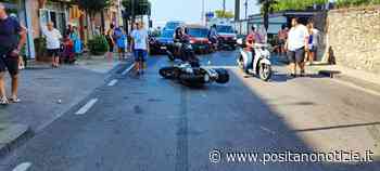 Maiori, incidente su Via Nuova Chiunzi tra scooter e auto: uomo in ospedale /FOTO - Positano Notizie