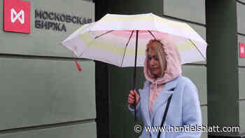 Geldanlage: Besitzer von russischen Aktien bangen um ihr Kapital