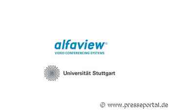 Uni Stuttgart führt Videokonferenzsoftware alfaview® ein