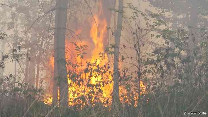 Landkreis Kronach: Katastrophenfall nach Waldbrand aufgehoben - br.de