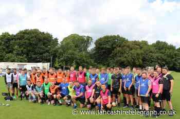 Blackburn charity soccer raises £7,000 for cancer victim Elliott