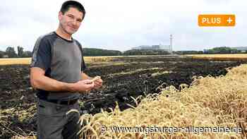 Feldbrand in Augsburg - Landwirt: "Ich war geschockt" - Augsburger Allgemeine