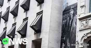 Striptekening erfgoedbibliotheek in Antwerpen uitgebreid: gevel wordt omgetoverd tot boek - VRT NWS
