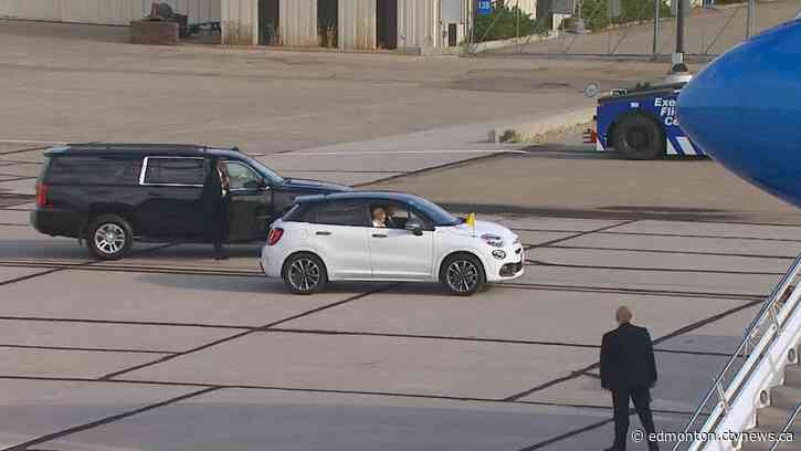 Pope leaves Alberta for next stops in reconciliation journey