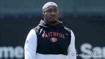 Deebo won't practice while WR, 49ers talk deal
