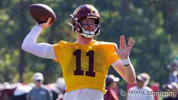 Wentz building confidence at Commanders camp