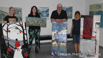 „Offene Ateliers“: Künstlerquartett erlaubt tiefe Einblicke in Mayen - Rhein-Zeitung