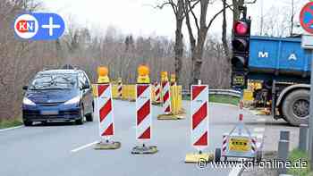 Tagesbaustellen behindern Verkehr auf der B 76 bei Preetz