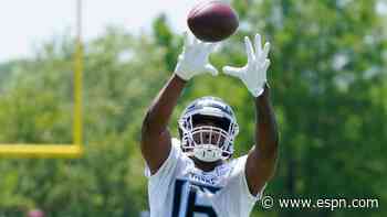 Titans' Burks impresses after minicamp issues