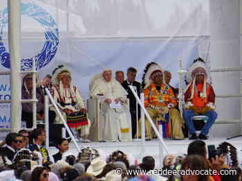 Central Alberta’s Indigenous people hope actions will follow Pope’s words - Red Deer Advocate