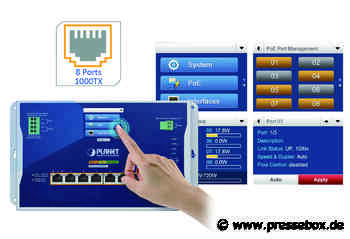 LAN‐Management per Touch‐HMI, Spectra GmbH & Co. KG, Pressemitteilung - PresseBox