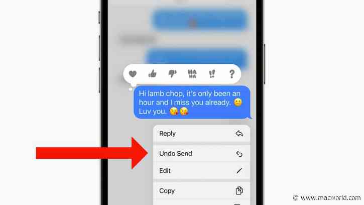 Apple puts greater restrictions on iMessage editing and unsending following backlash