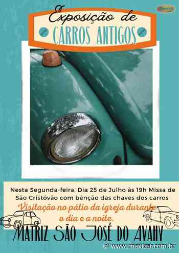 Exposição de Carros Antigos - Itaperuna, RJ • 25/07/2022 - Maxicar