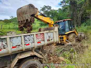 Secretaria de Agricultura de Itaperuna recupera estradas na Cavinha e em outras localidades - O Diário do Noroeste