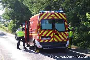 MONTHELON : Un motard blessé dans un perte de contrôle - Autun Infos