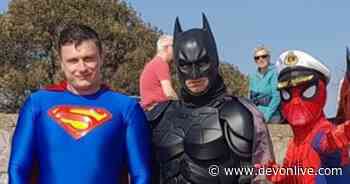 TV cop Matthew Tregale dropped by Exeter superhero charity - Devon Live