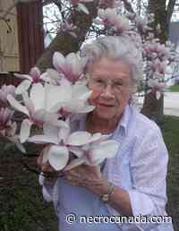 WEBBER Mary Ella Grace Kirk Ford of Exeter 2022 - Nécrologie Canada